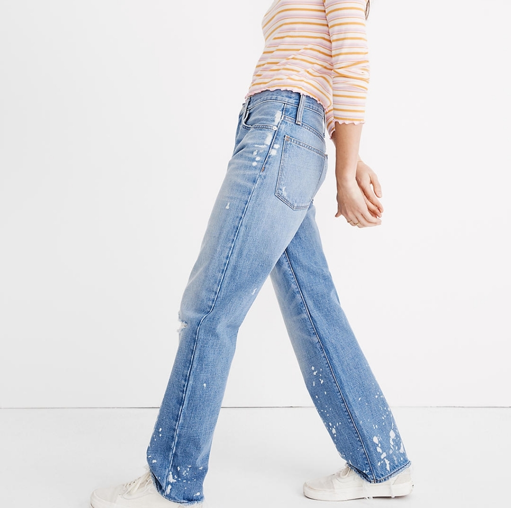 Madewell Dad Jean Bleached Edition NWT 29 - Picture 3 of 7